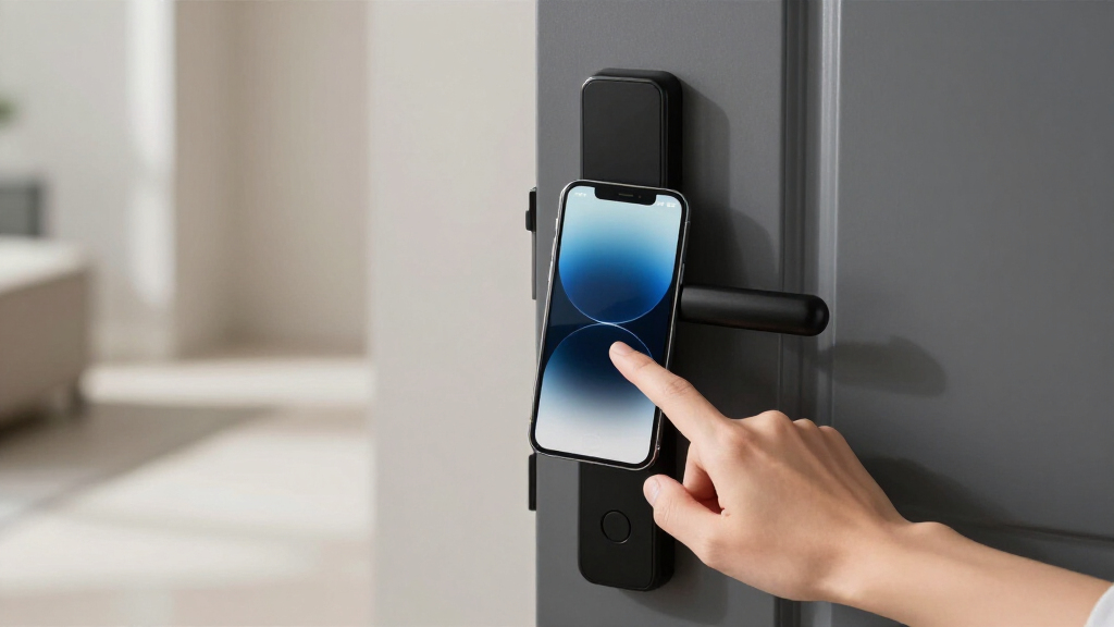 smart lock for front door apple home key