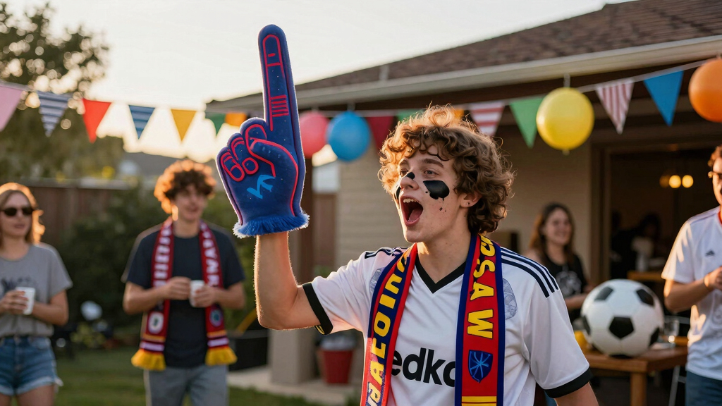 soccer fan party supplies