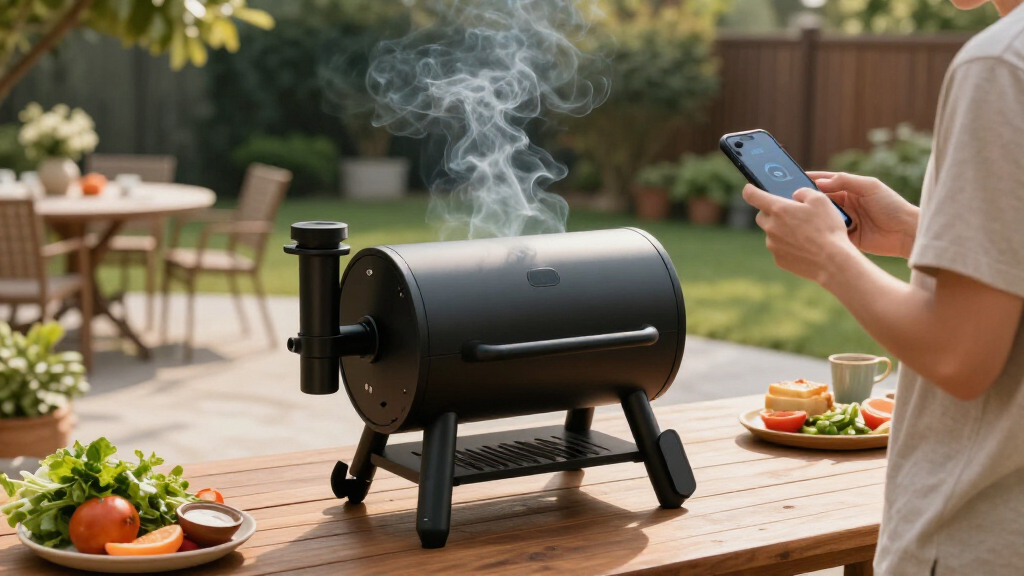 pellet smoker with wifi