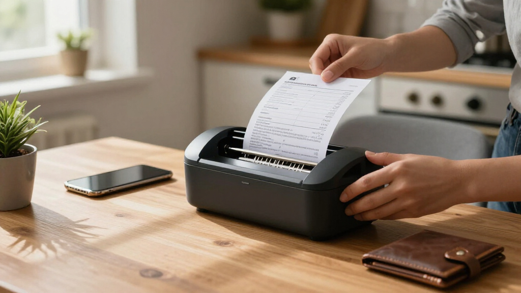 micro cut paper shredder for identity theft
