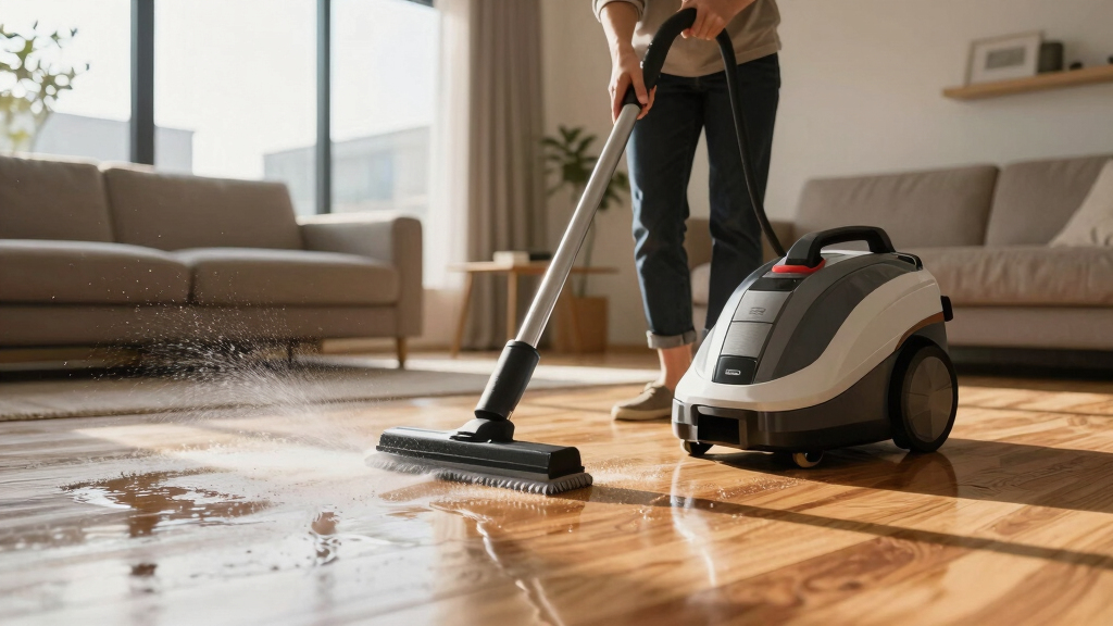best floor washer for fine dust and wet messes