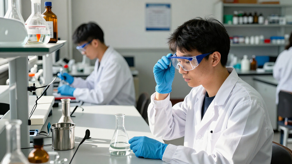 chemistry lab coats
