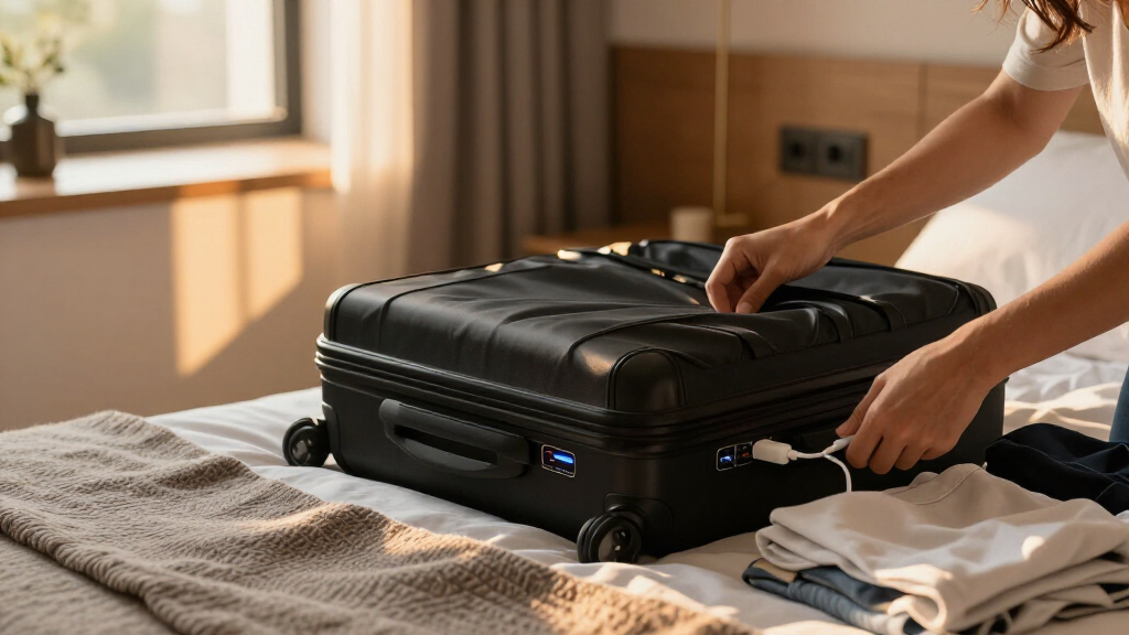 carryon luggage with usb ports
