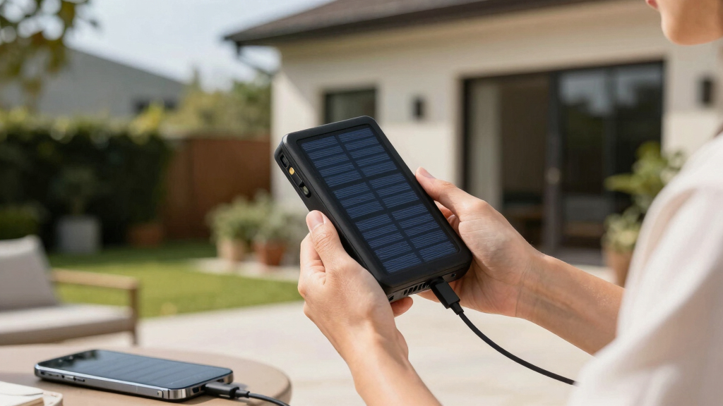 portable solar power banks