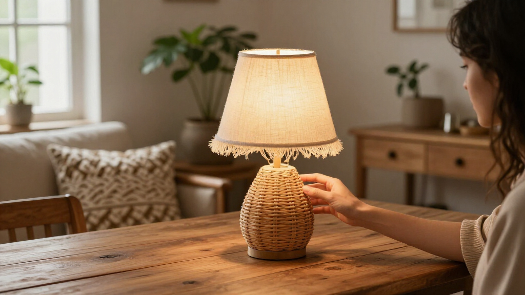 boho table lamps