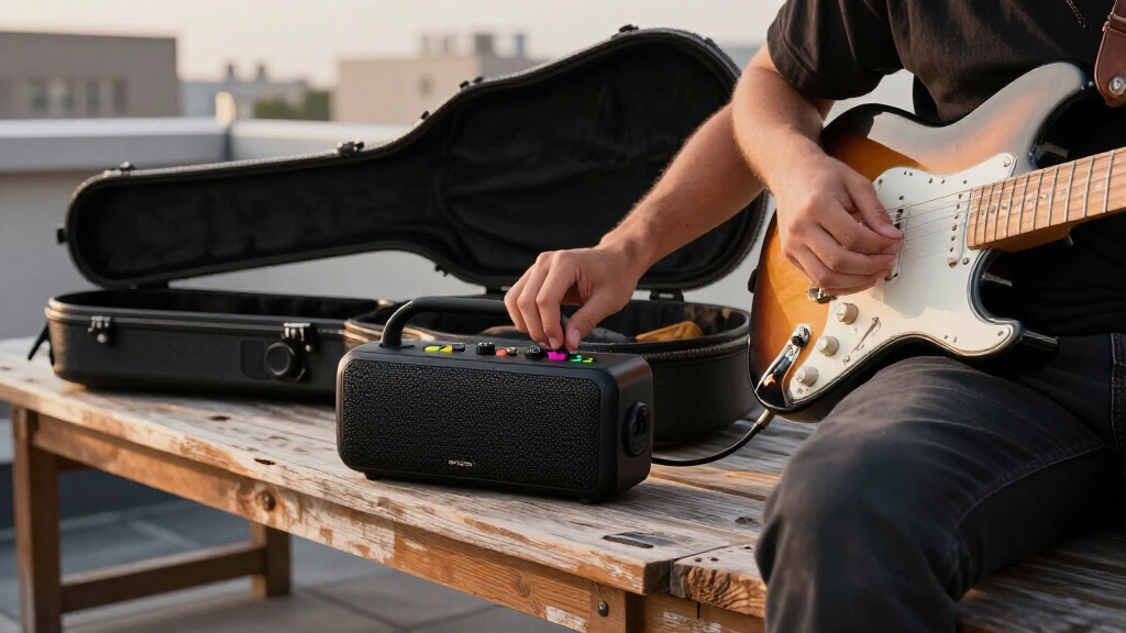 portable Bluetooth speakers for musicians