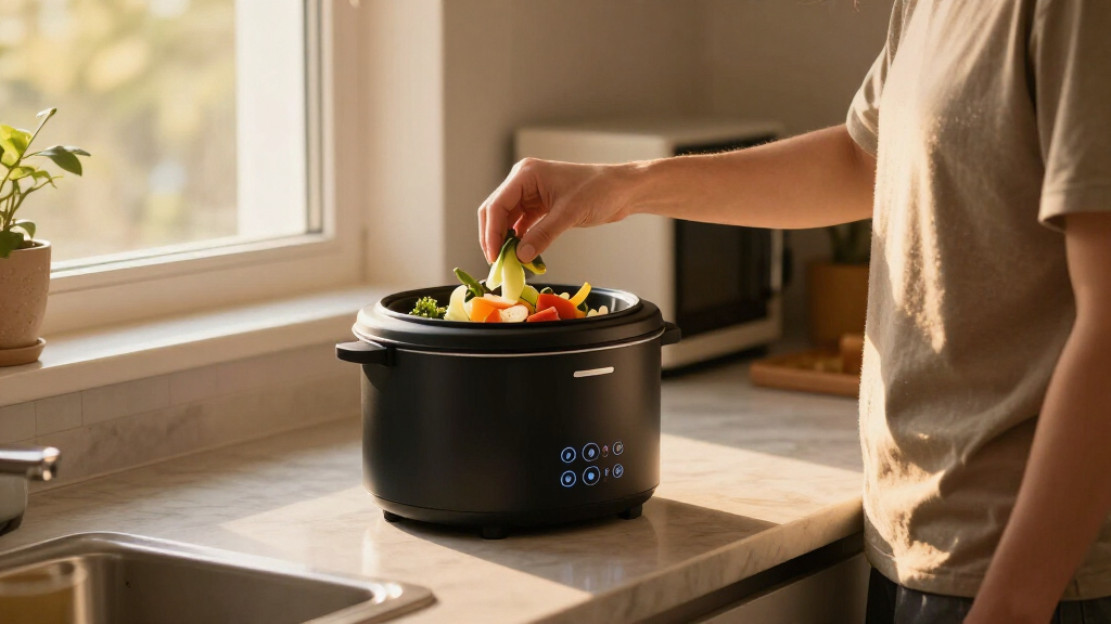 indoor electric composter premium