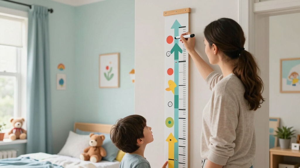 best growth charts for kids rooms
