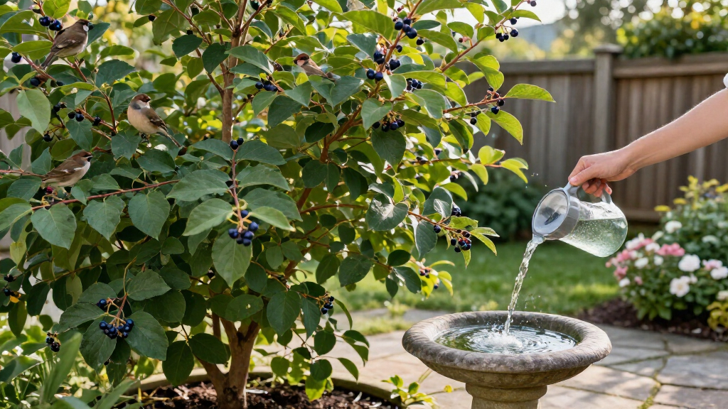 best compact trees for attracting birds