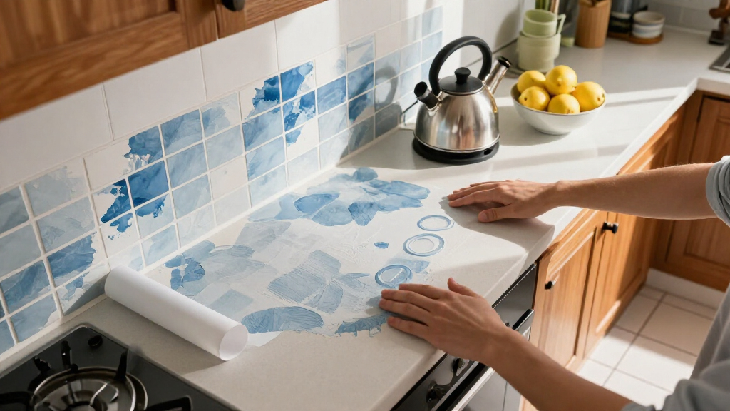 best peel and stick backsplash murals