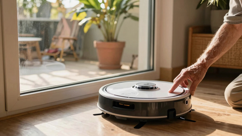 window cleaning robot for sunrooms