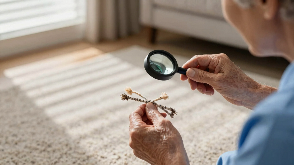 led magnifying loupe rug knots