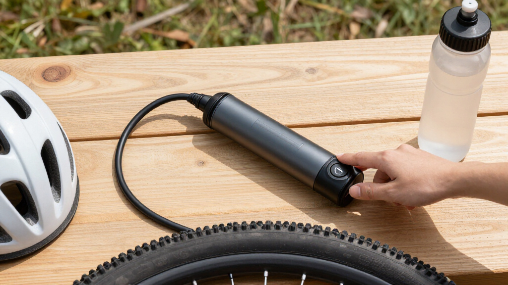 electric bike tire inflator high power portable