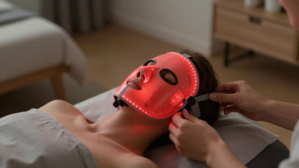 red light therapy mask