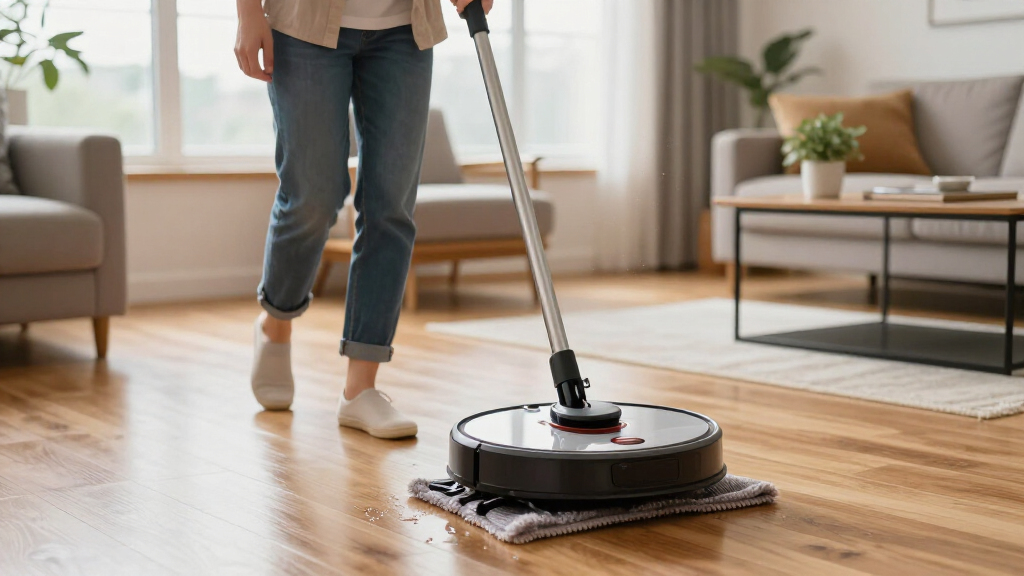 robot vacuum and mop combo