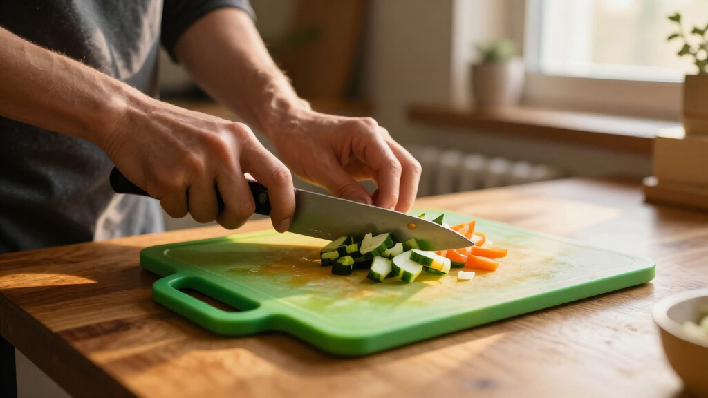 plastic cutting boards for knives