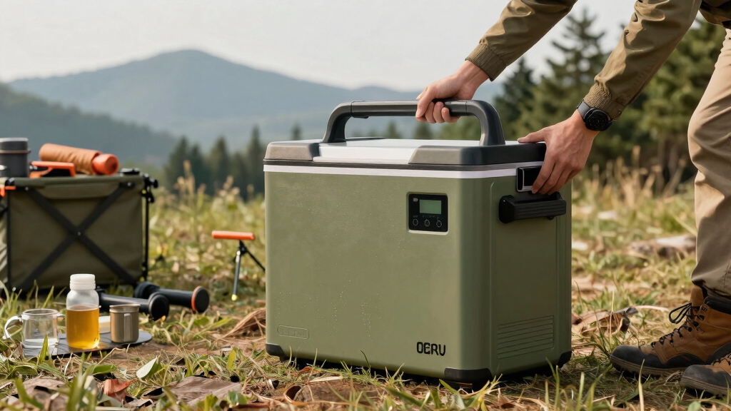 top rated 12v portable fridge freezer for national park road trips