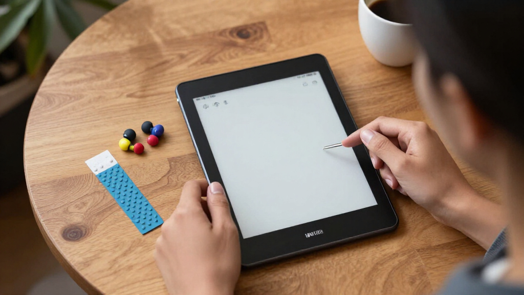 best e-ink tablets for low vision note-taking