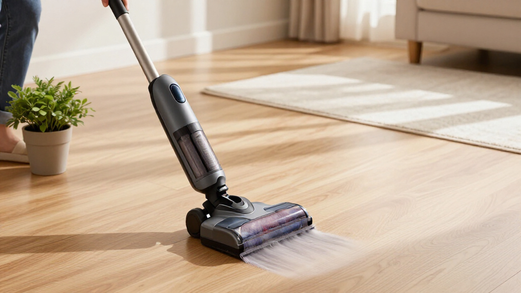 cordless vacuum with auto suction adjustment
