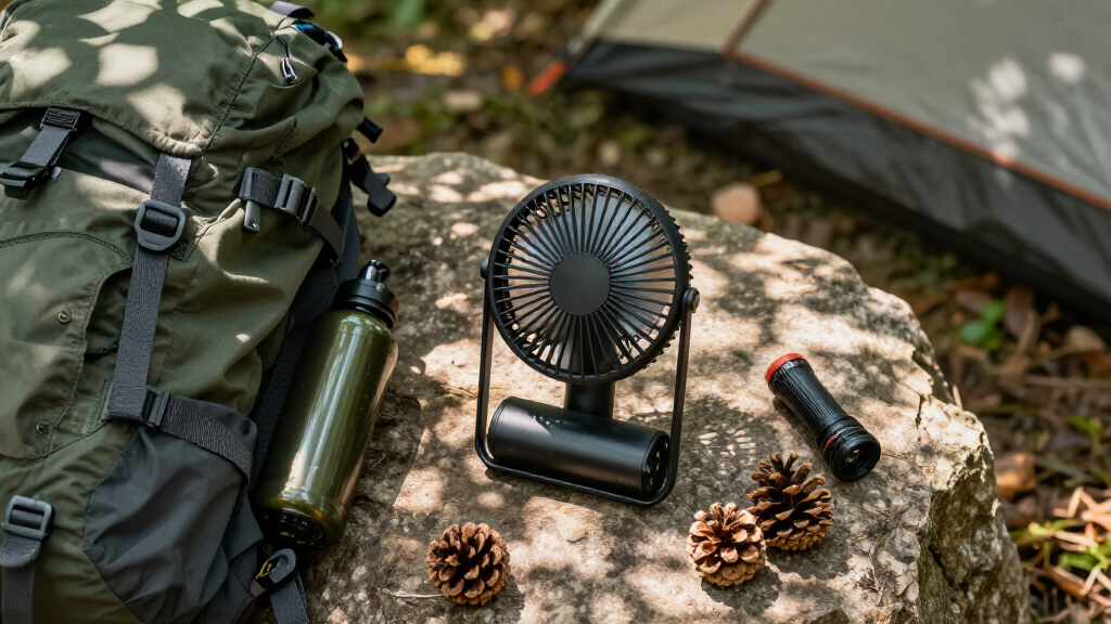 tent fan with battery for backpacking