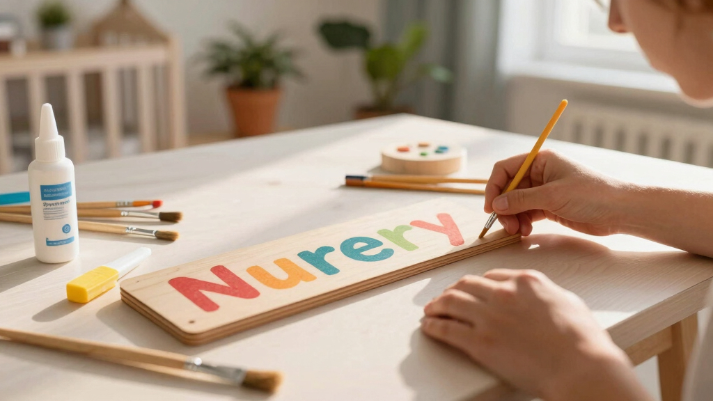 best custom nursery name signs