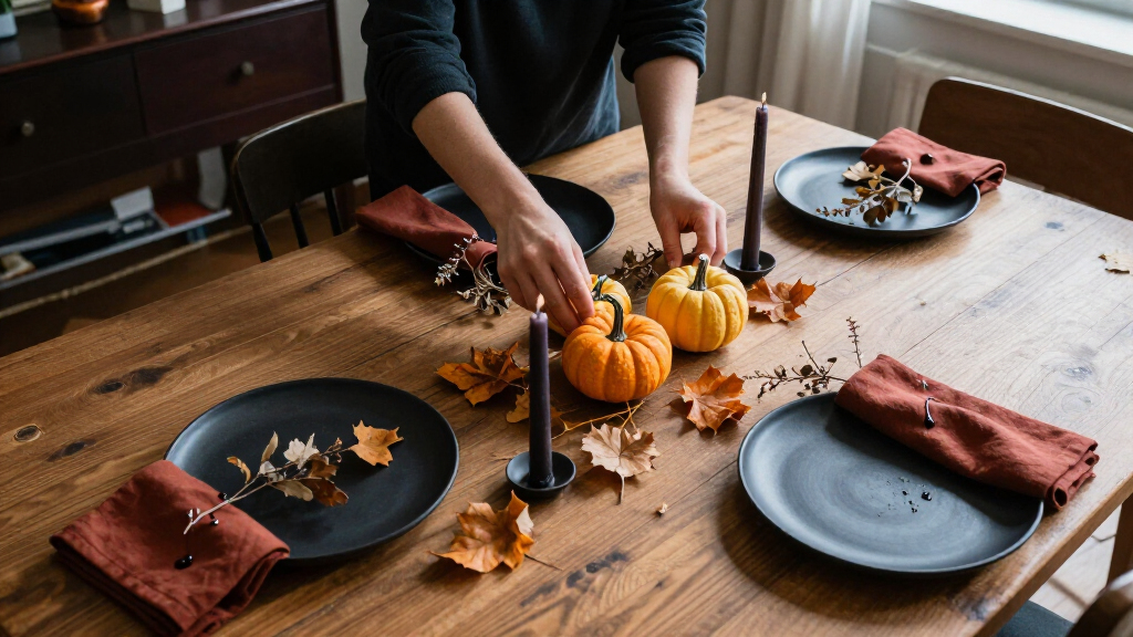 Halloween tabletop decorations