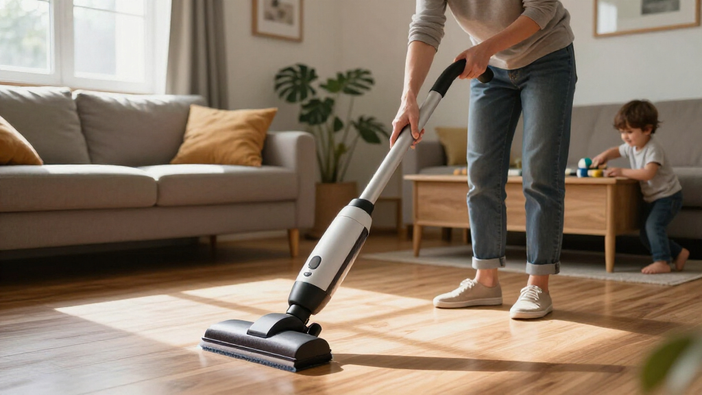 best vacuum mop combo for busy single parents