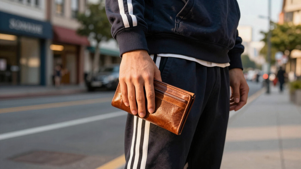 men's leather soccer wallets