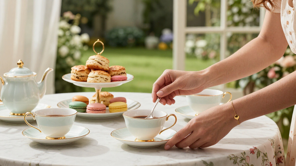 luxury tea party products