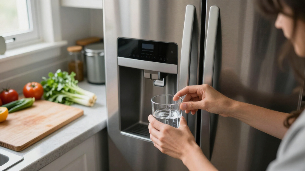 best fridge with dual ice makers and filtered water