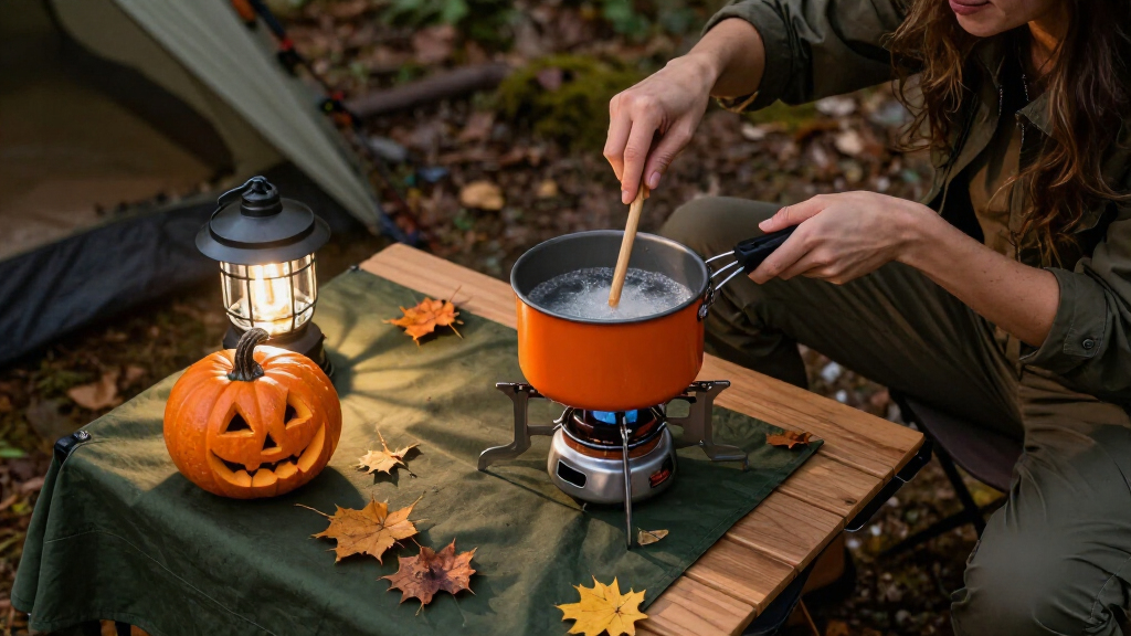 halloween camping cookware