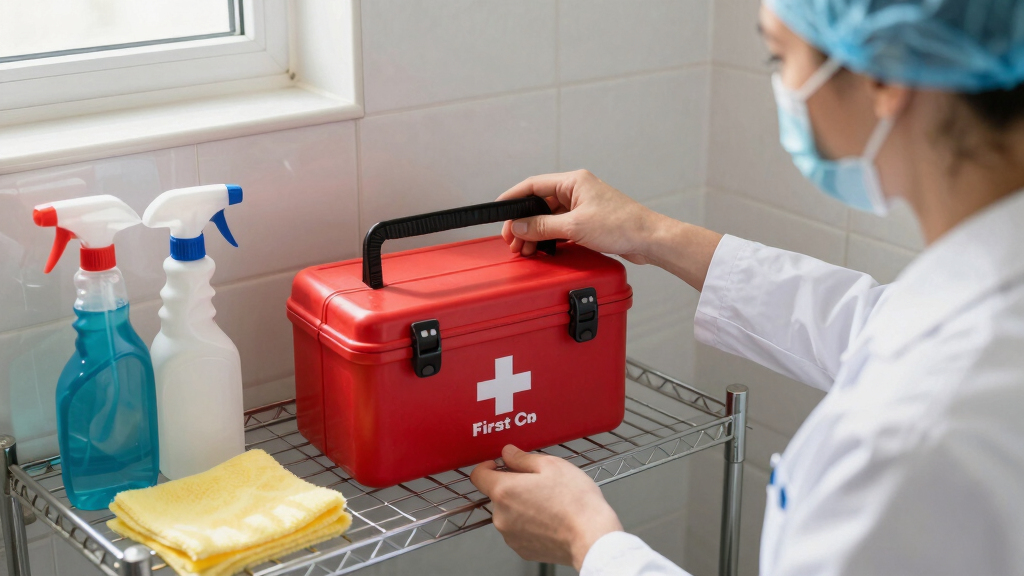 first aid kits for cleaners