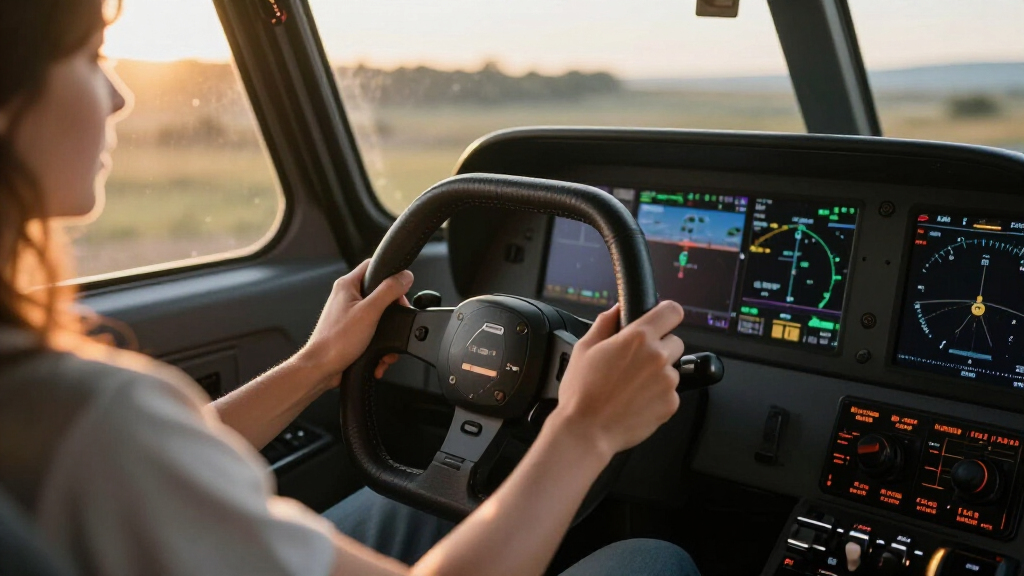 best flight simulator yokes and throttle systems