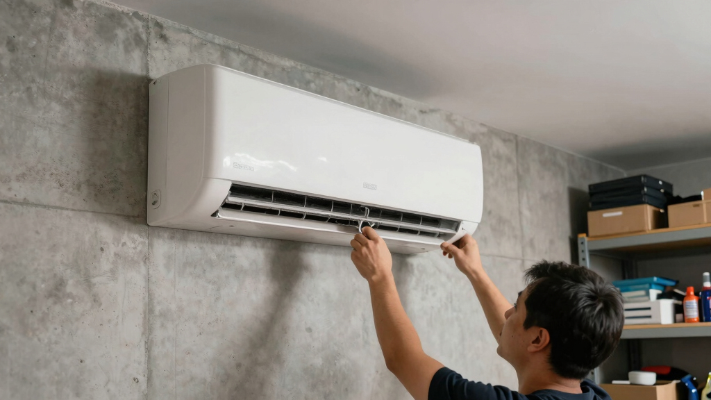 air conditioner for garage with no windows