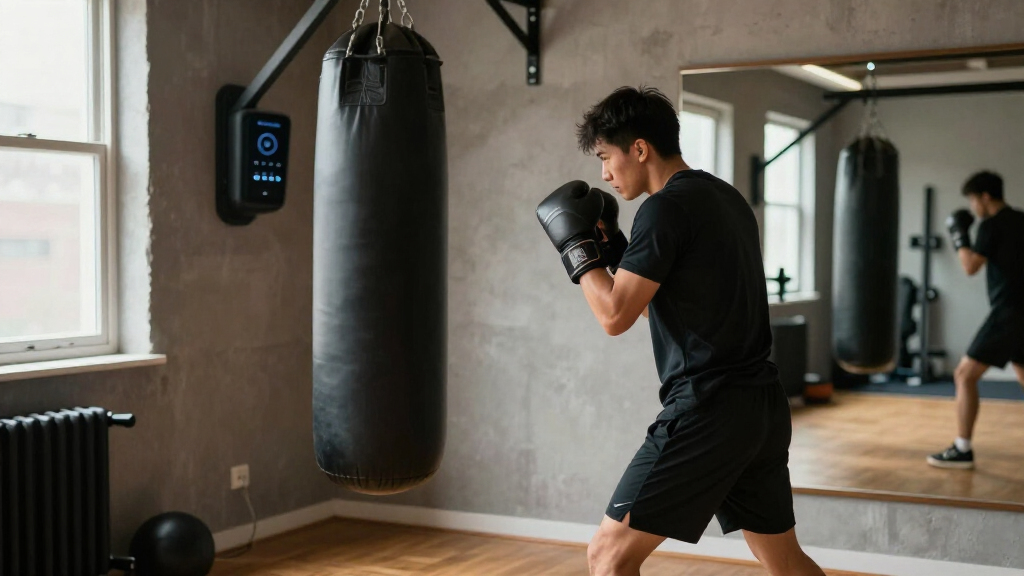 best smart boxing trainer wall mounted