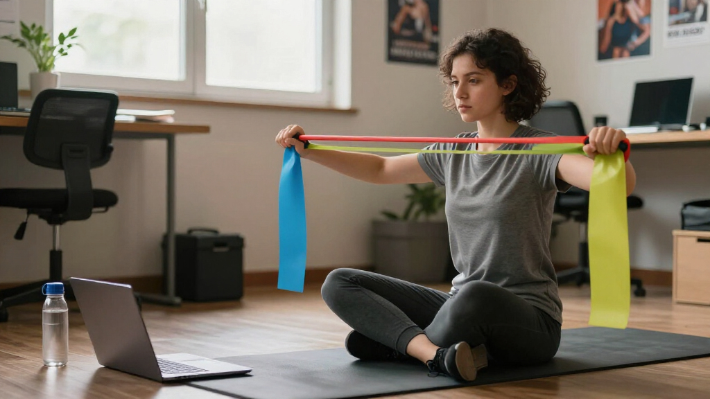 compact resistance bands for students