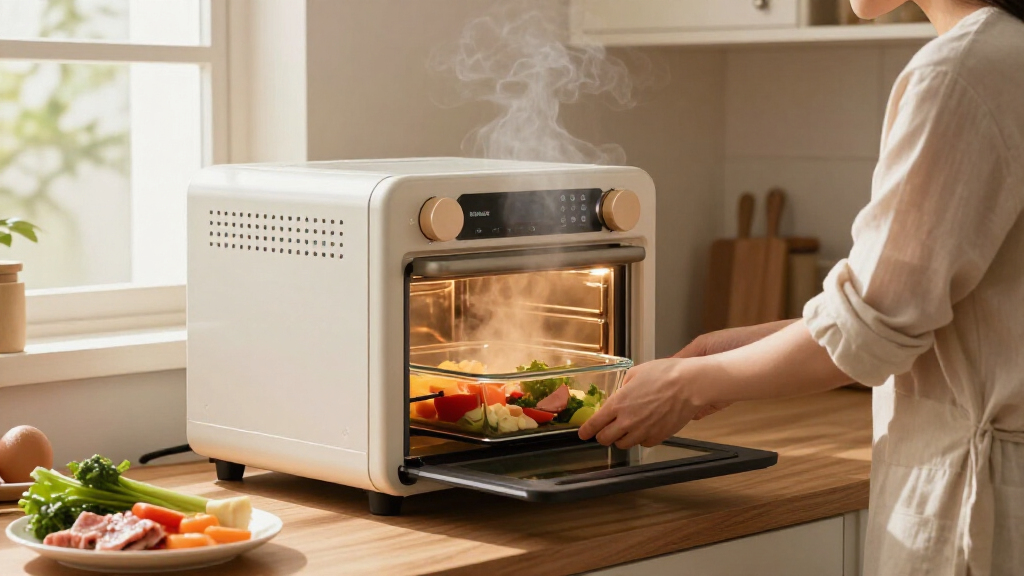 countertop ovens with air fryer and steam