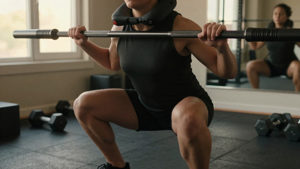 safety squat bar for home gym