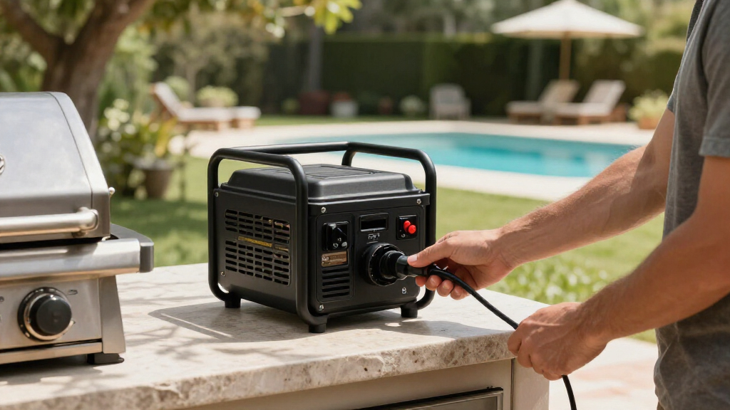 best inverter generator for outdoor kitchen