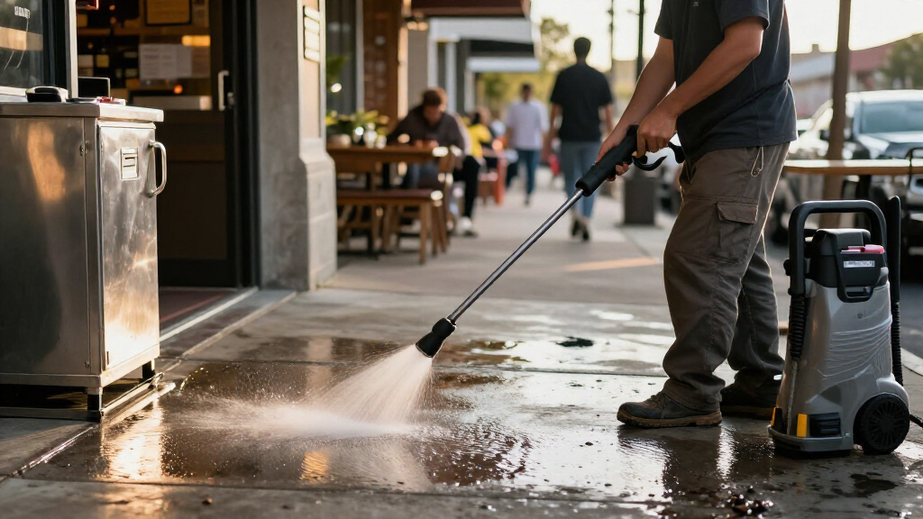 commercial pressure washers