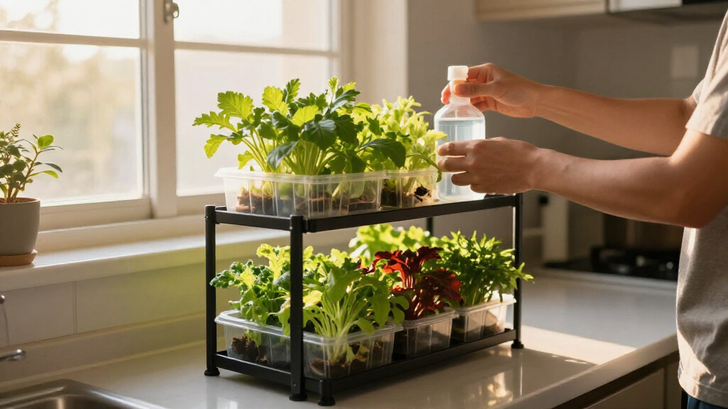 indoor hydroponic racks multitier