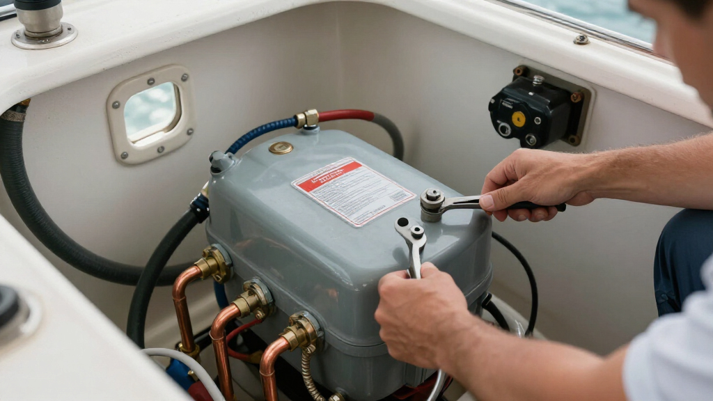 marine hot water heater 6 gallon