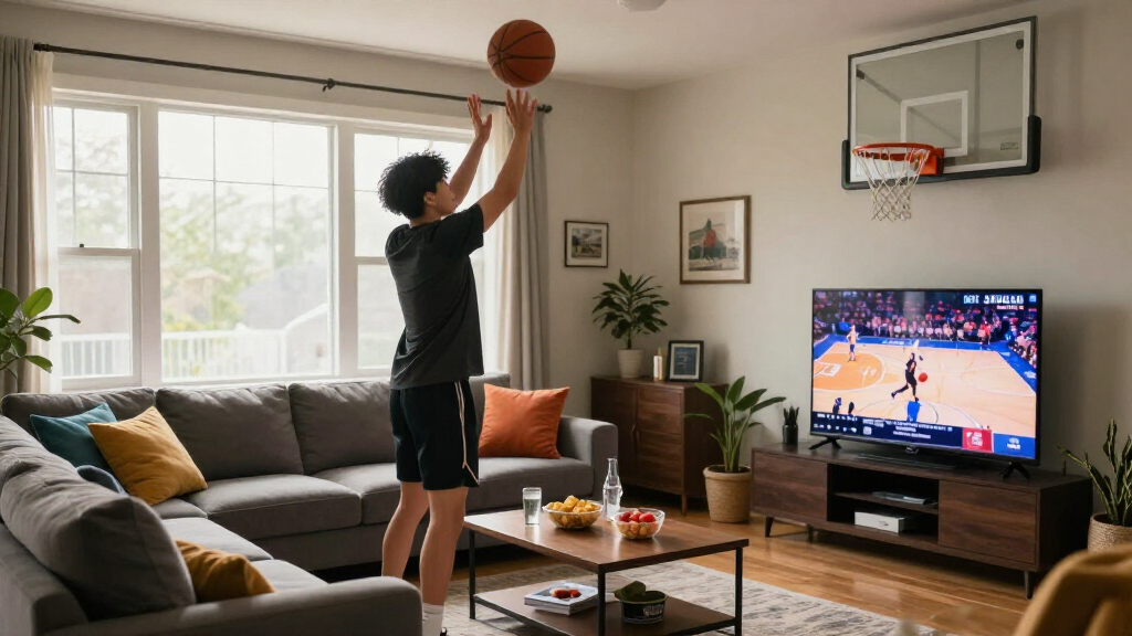 best basketball shooting game for watch party breaks