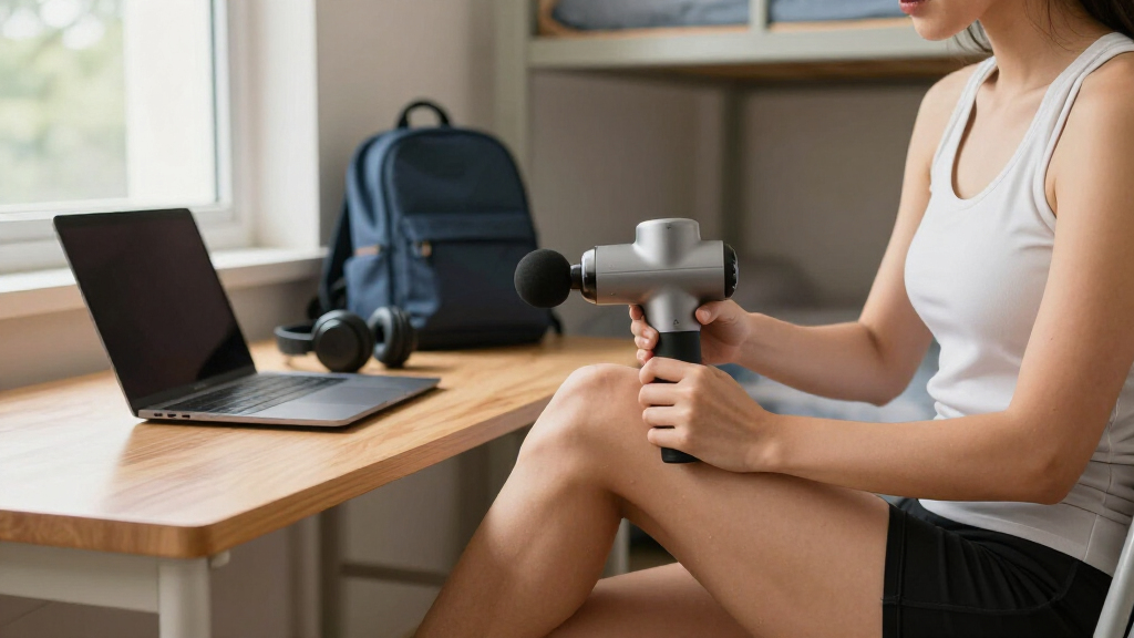 compact massage guns for students