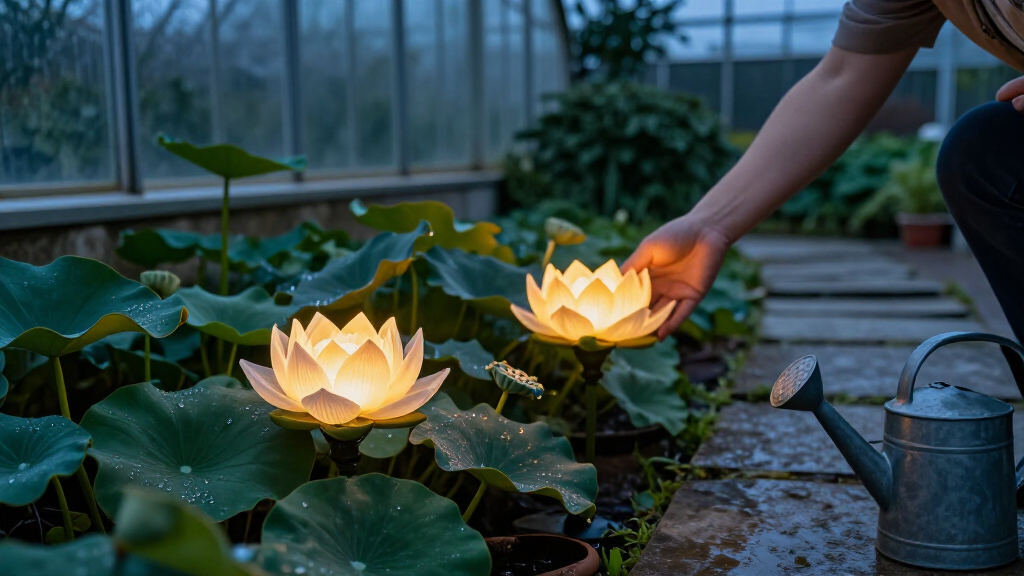 best lotus solar lights