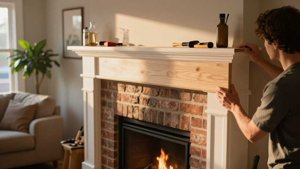 best fireplace mantel kits