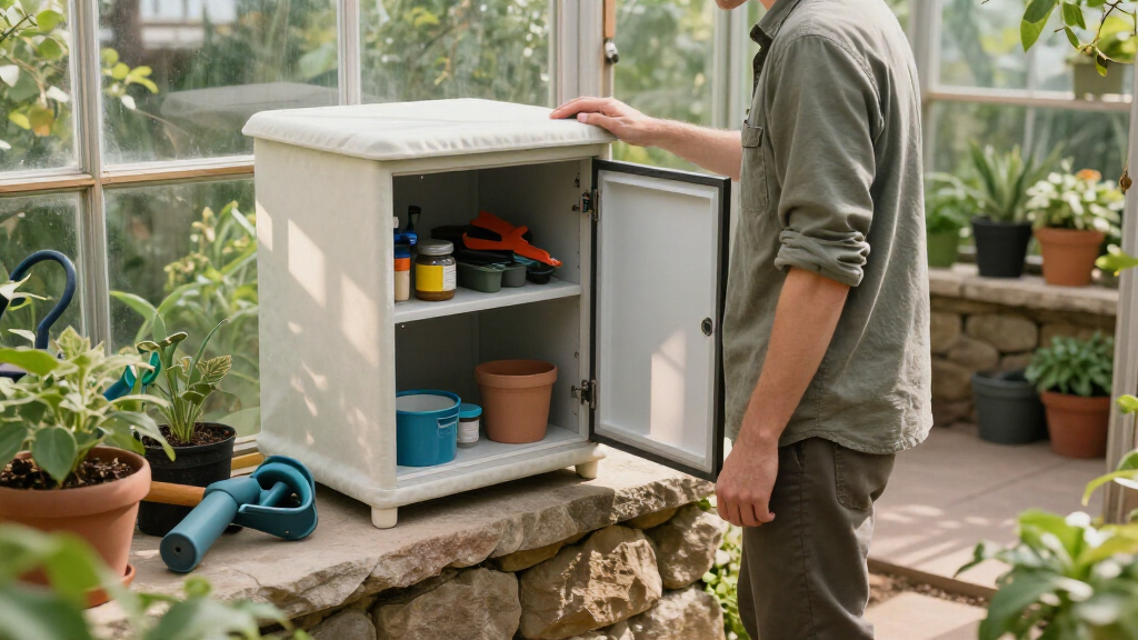 best insulated outdoor cabinet for backup accessories