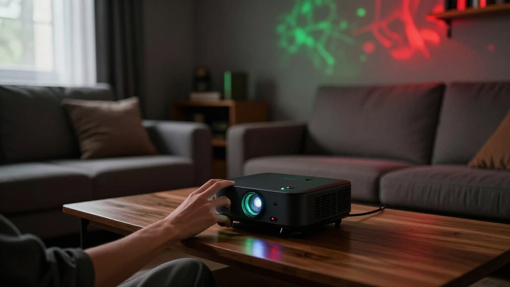 led horror ambience projector lights