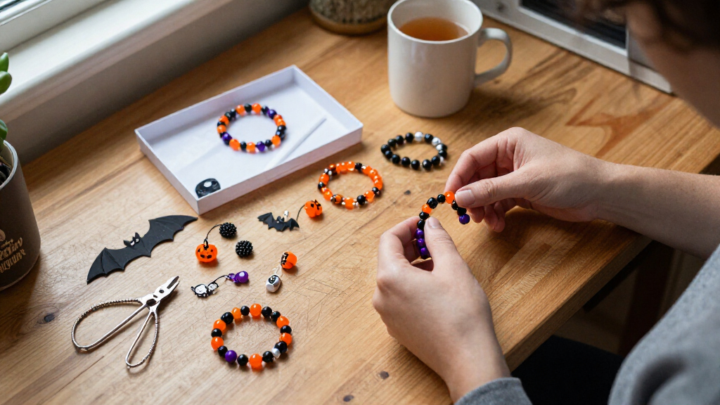 Halloween jewelry making kits