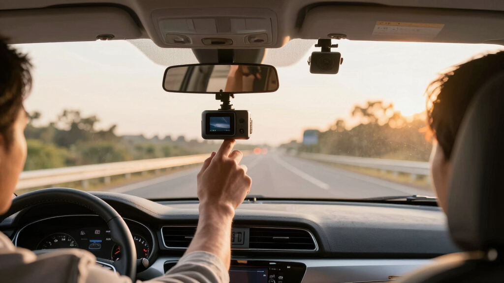 best front and rear dash cam for night vision on usa road trips